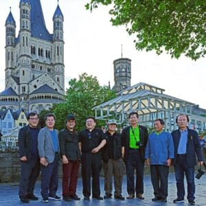 퀠른에서 만난 이은영교수와 함께