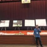 '2019 한국철도건축문화상' 공개심사가 끝난 뒤 수상작 개개에 대한 작품평을 하는 방철린 심사위원장