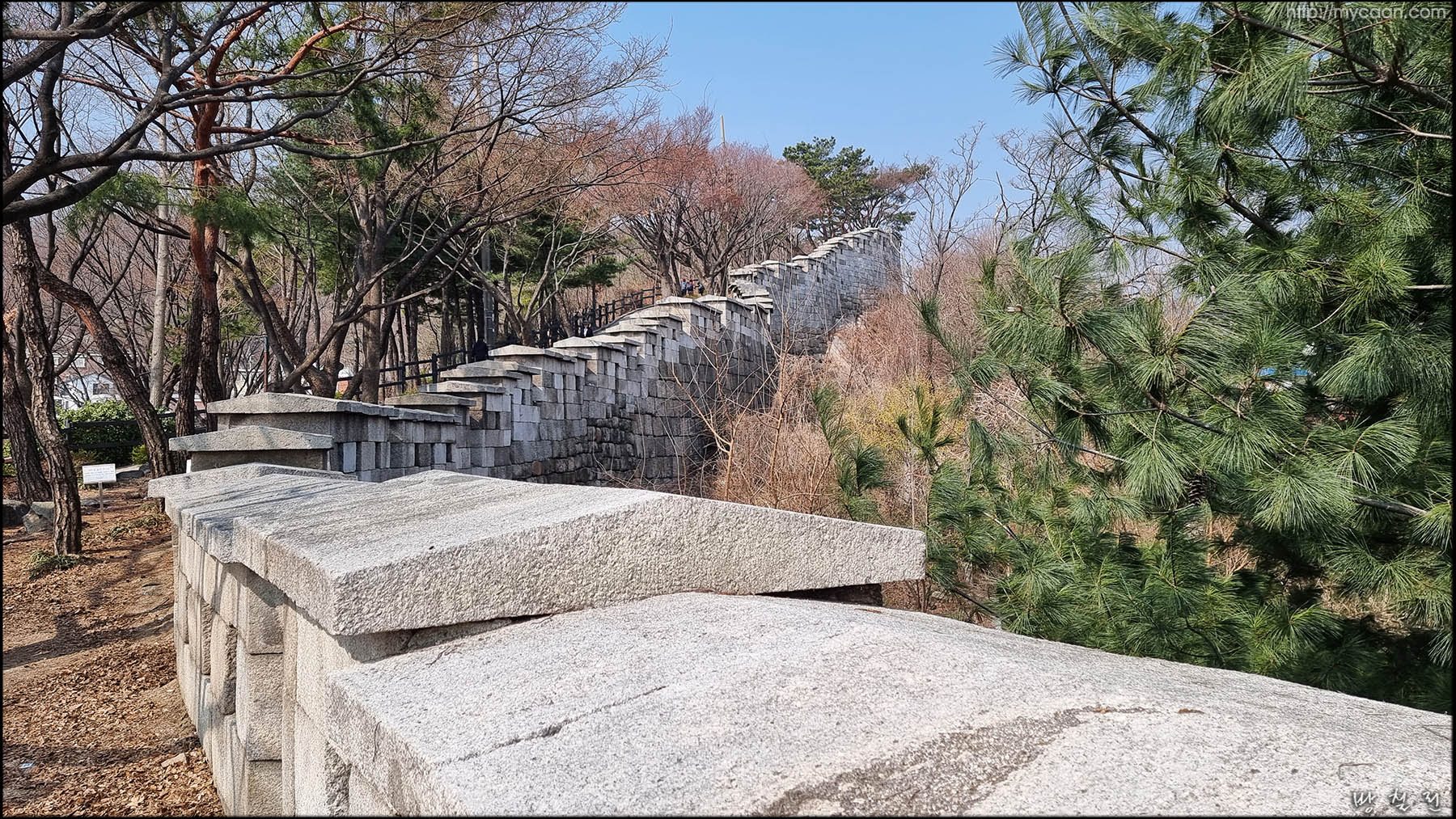 한양의 주산, 백악