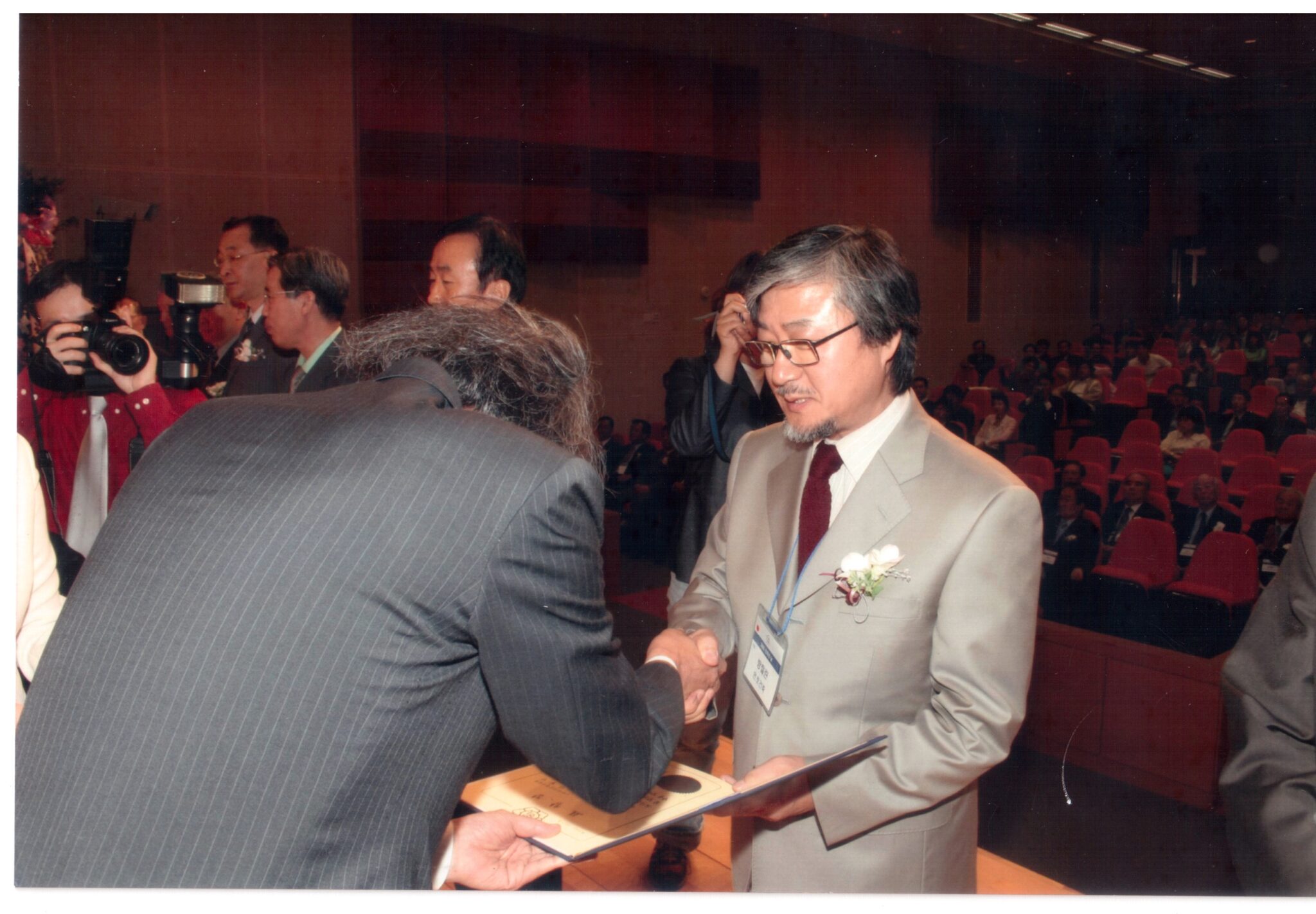 2005건축의 날 행사에서 문화관광부장관 표창